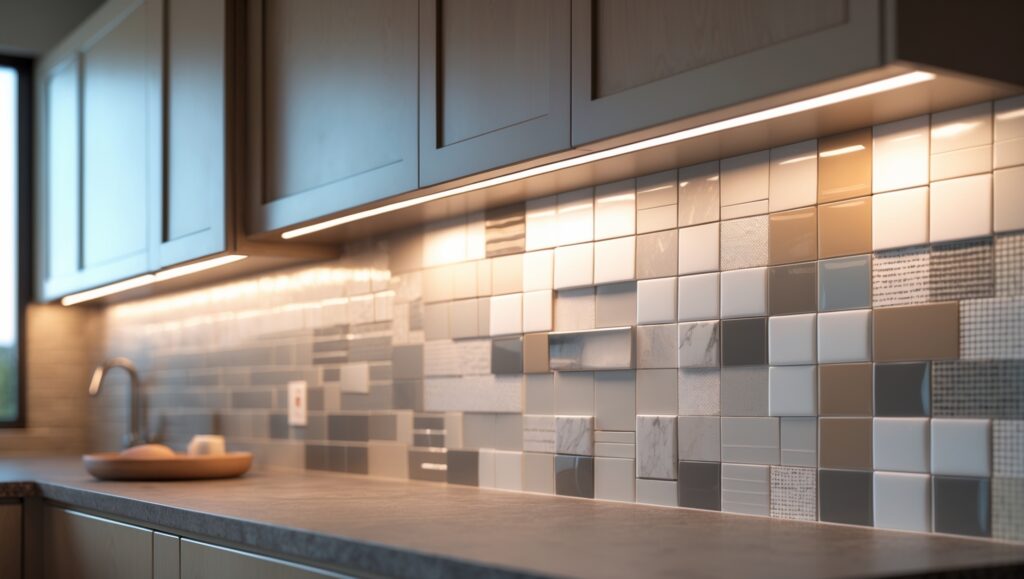 Stunning Budget Price For Tile Backsplash Materials image